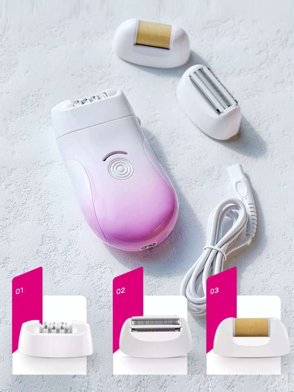 3-in-1 Portable Hair Removal - TheMomCo.