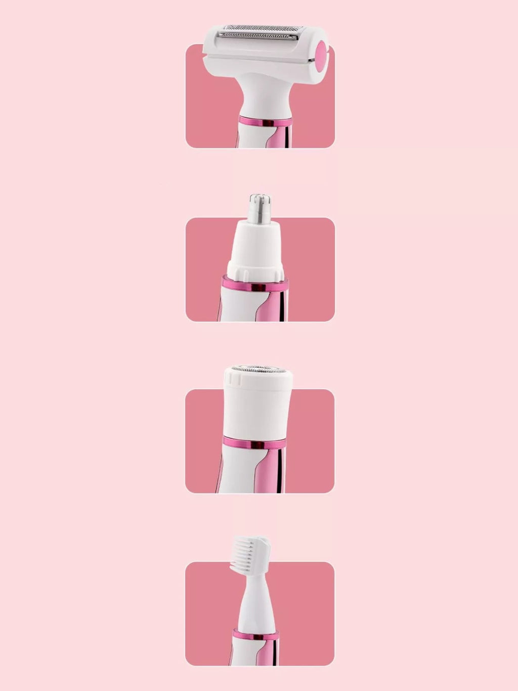 4-in-1 Rechargeable Hair Removal - TheMomCo.