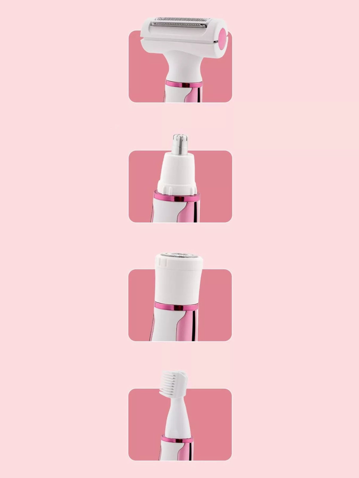 4-in-1 Rechargeable Hair Removal - TheMomCo.