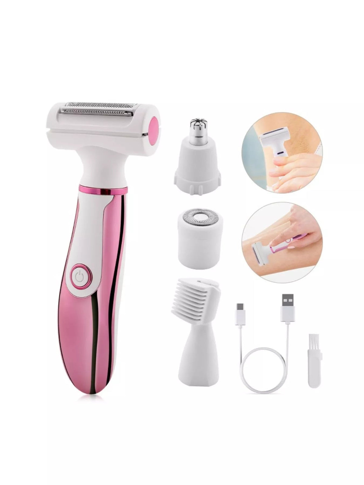 4-in-1 Rechargeable Hair Removal - TheMomCo.