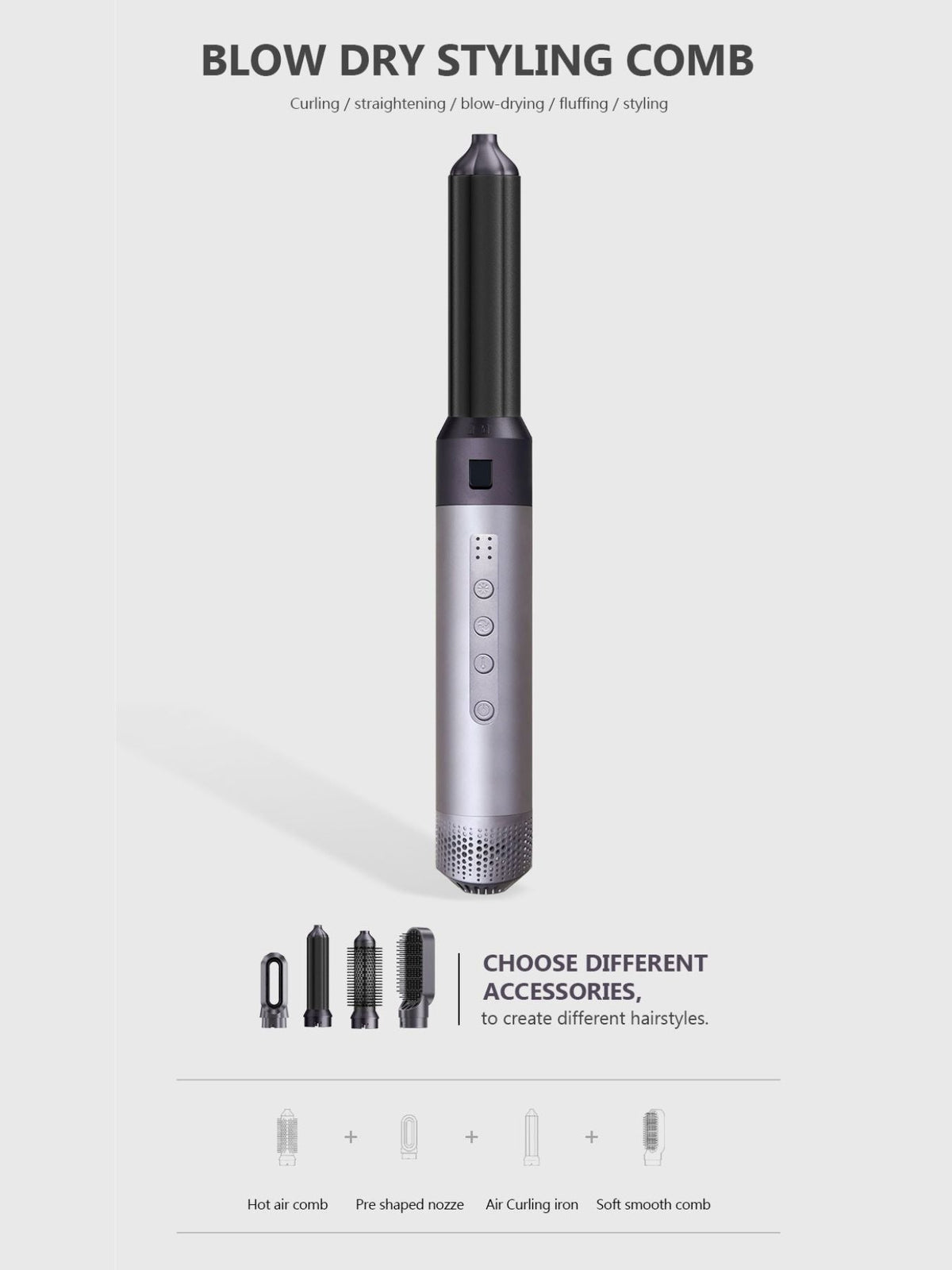 5-in-1 Hot Air Brush - TheMomCo.
