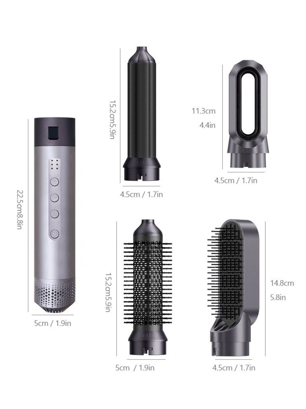 5-in-1 Hot Air Brush - TheMomCo.
