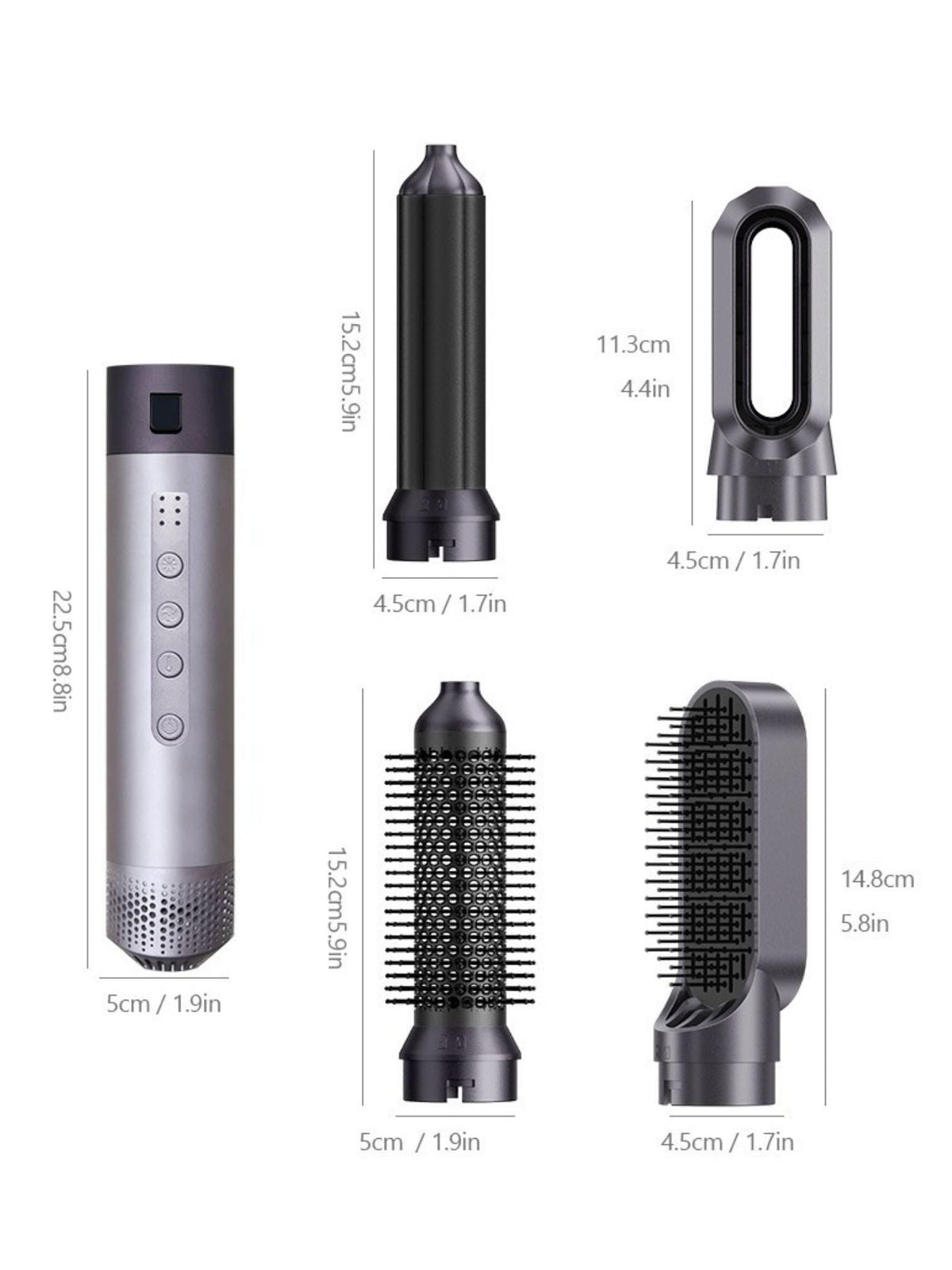 5-in-1 Hot Air Brush - TheMomCo.