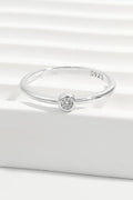 925 Sterling Silver Inland Zircon Ring - TheMomCo.