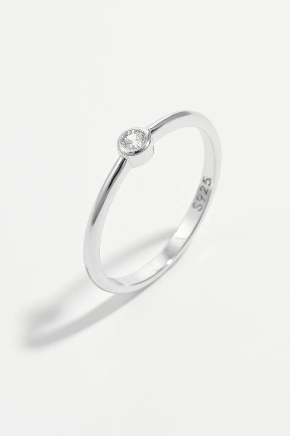 925 Sterling Silver Inland Zircon Ring - TheMomCo.