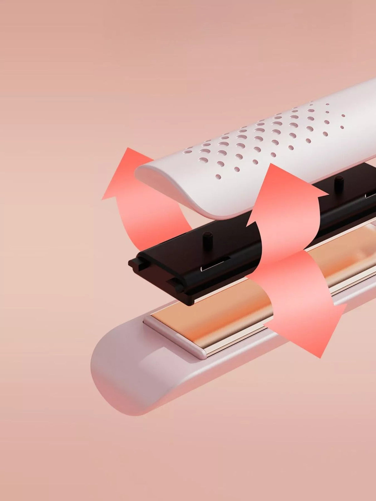 Adjustable Temperature Hair Straightener - TheMomCo.
