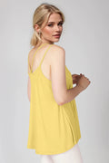 Basic Bae Bamboo Scoop Neck Double Spaghetti Straps Cami - TheMomCo.