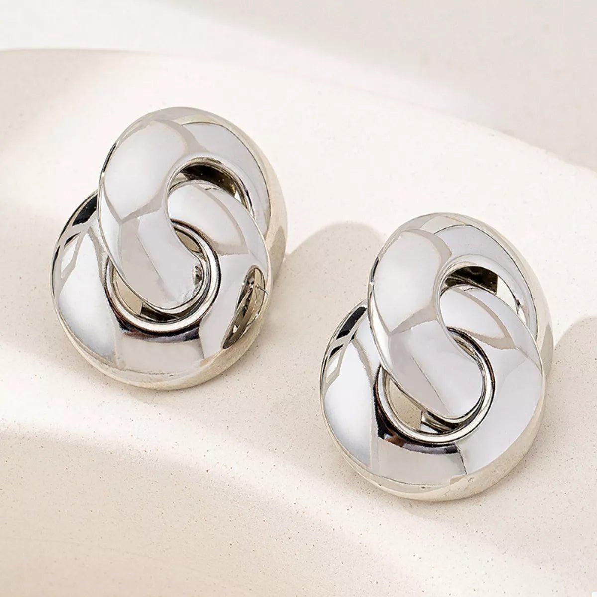 Chunky Knot Stud Earrings - TheMomCo.