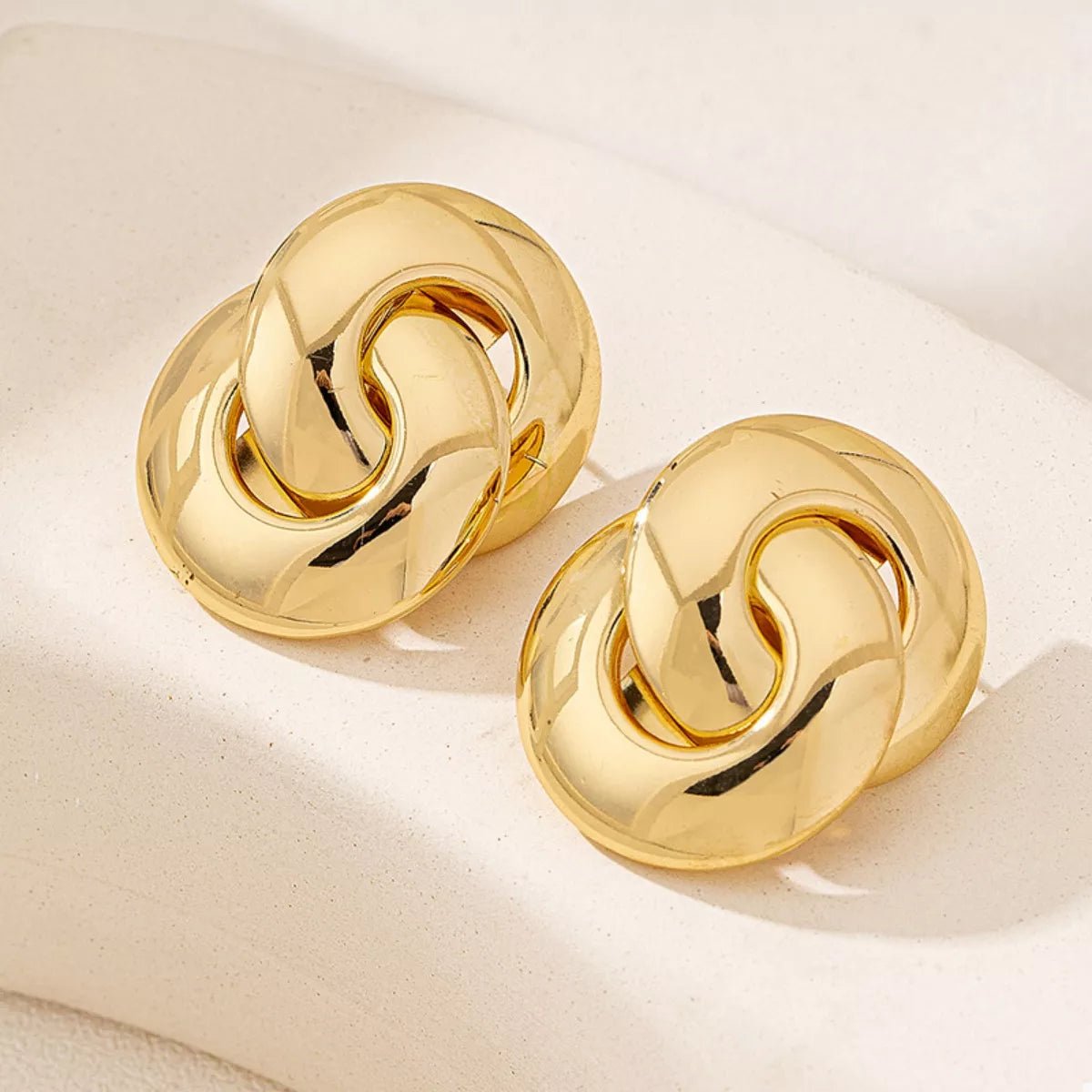 Chunky Knot Stud Earrings - TheMomCo.