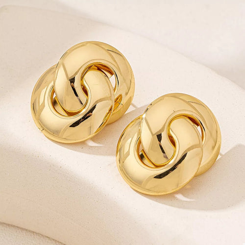 Chunky Knot Stud Earrings - TheMomCo.