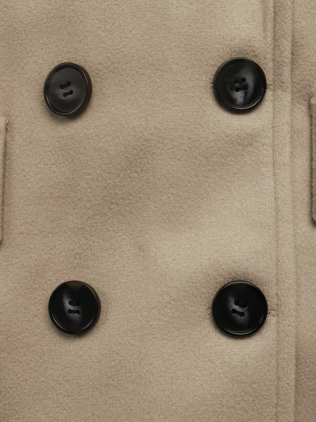 Double-Breasted Lapel Collar Longline Coat - TheMomCo.