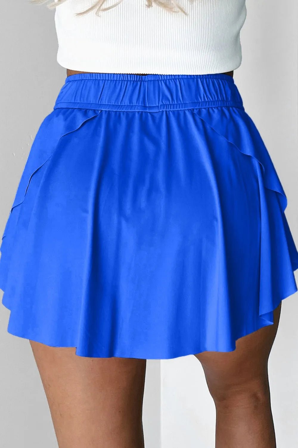 Drawstring Active Skorts - TheMomCo.