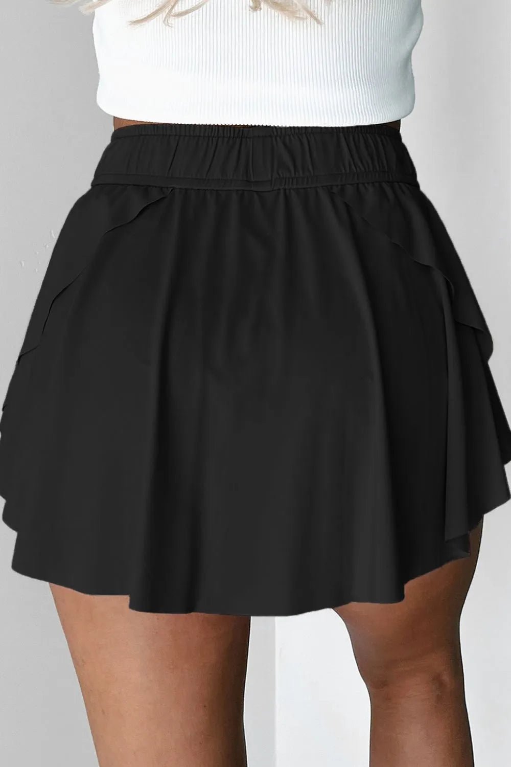 Drawstring Active Skorts - TheMomCo.