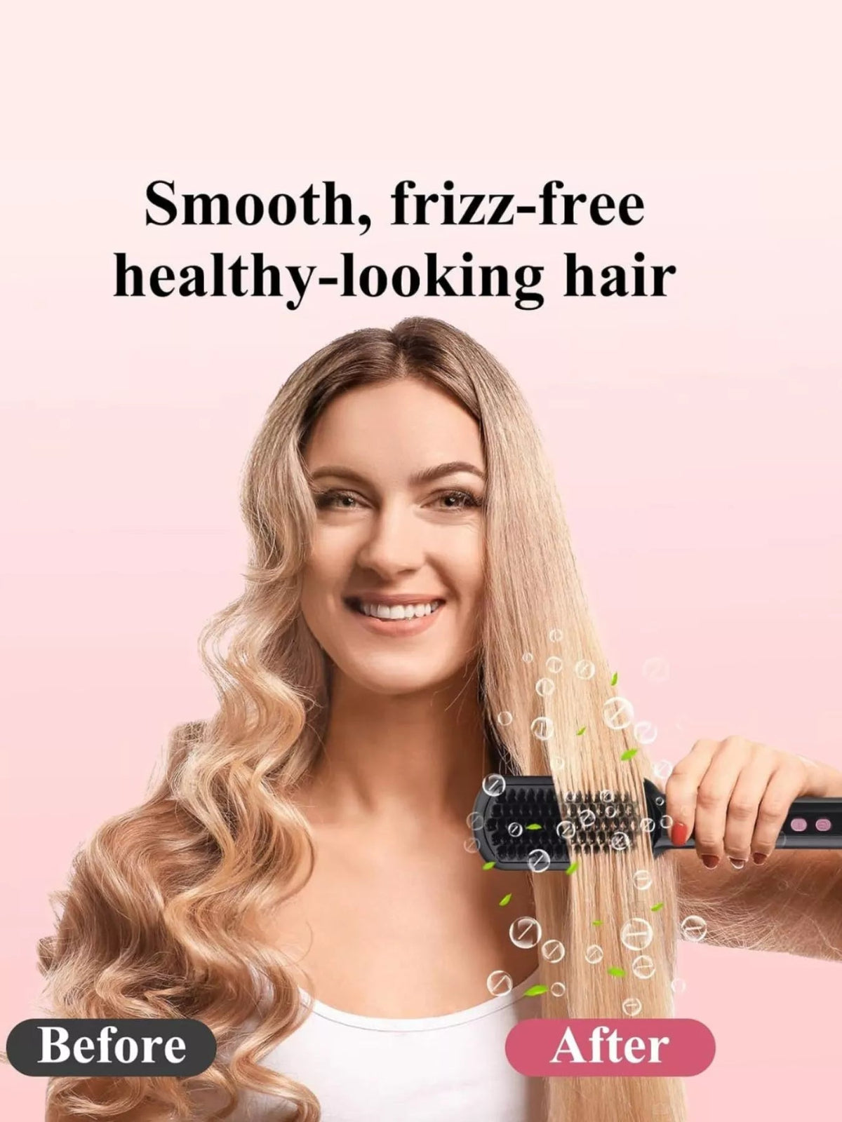 Frizz-Free Hair Straightening Comb - TheMomCo.
