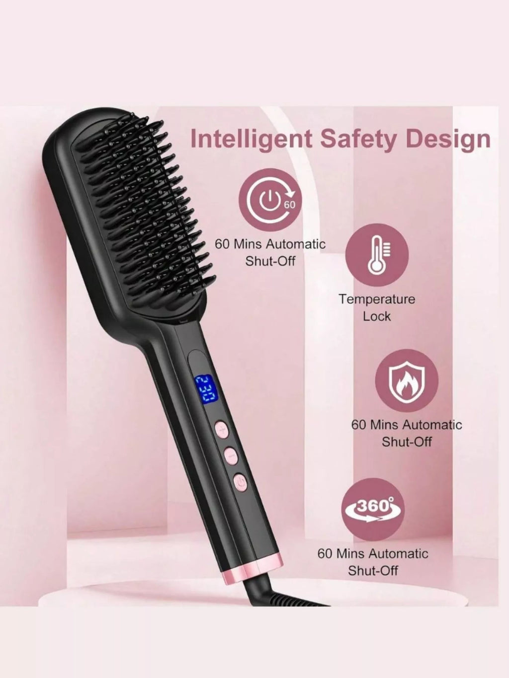 Frizz-Free Hair Straightening Comb - TheMomCo.