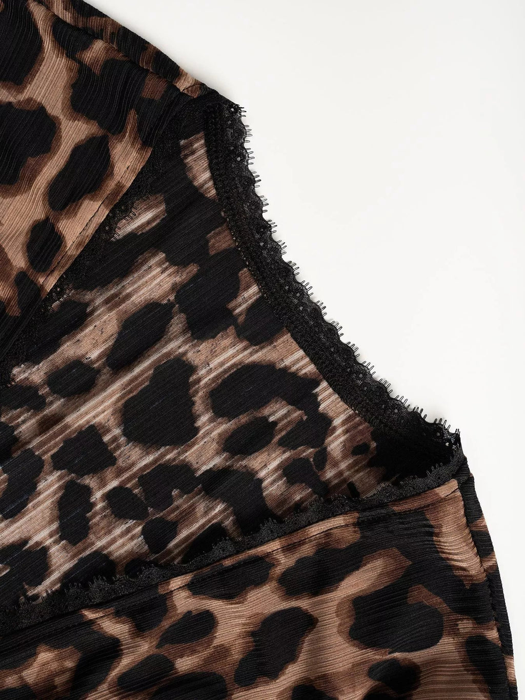 Leopard Print Button-Down Top - TheMomCo.