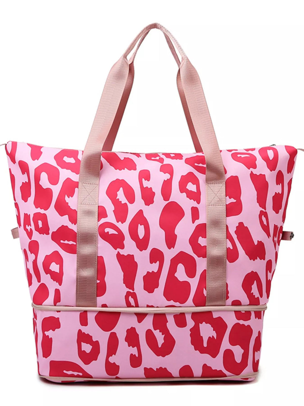 Leopard Print Travel Bag - TheMomCo.