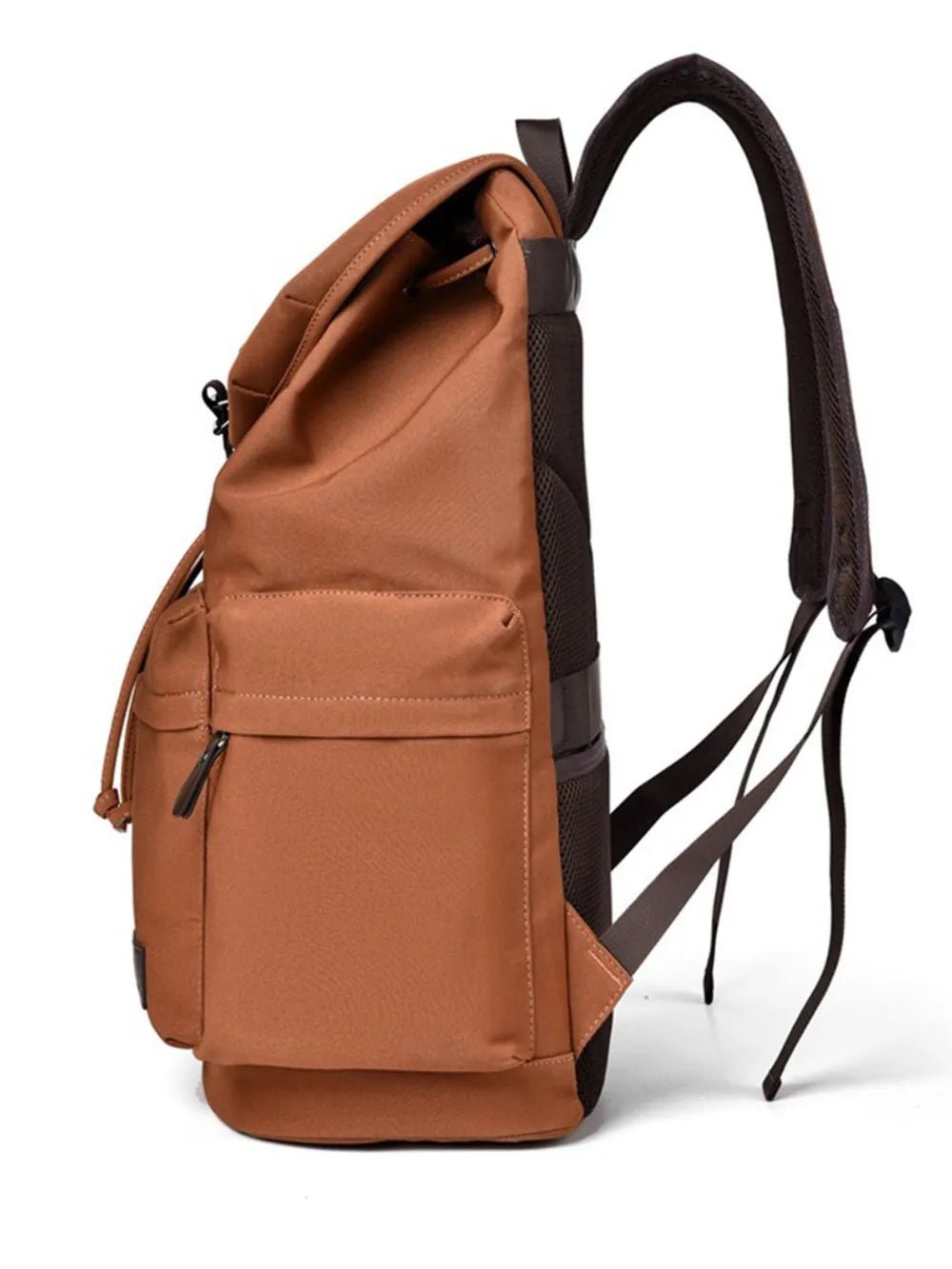 Multi Pockets Adjustable Strap Canvas Backpack Bag - TheMomCo.