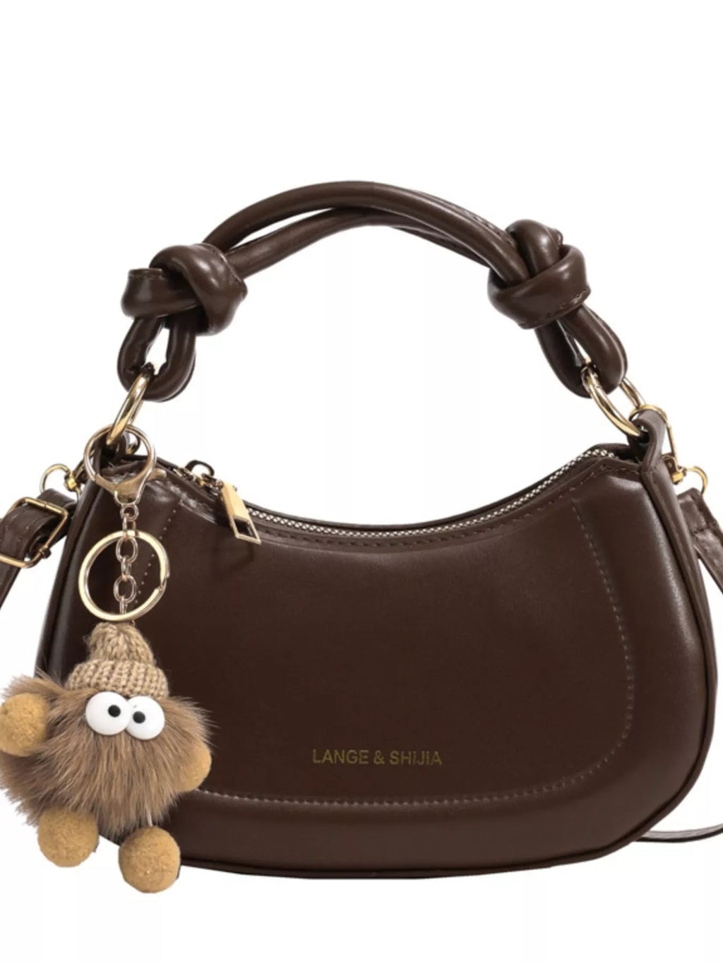 PU Leather Crossbody Bag - TheMomCo.