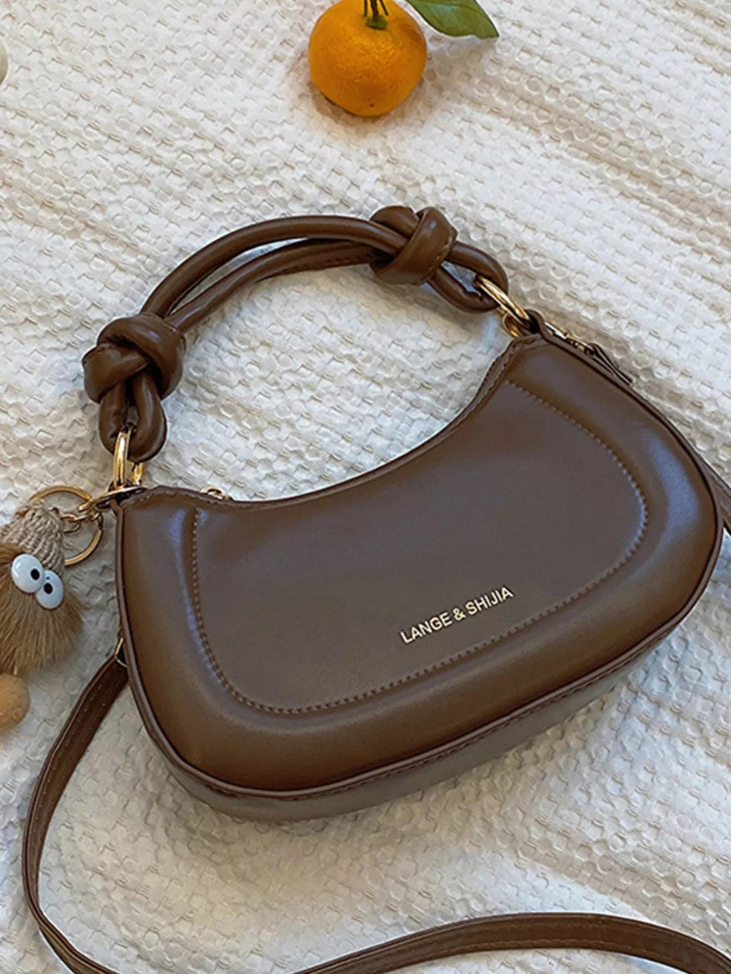 PU Leather Crossbody Bag - TheMomCo.