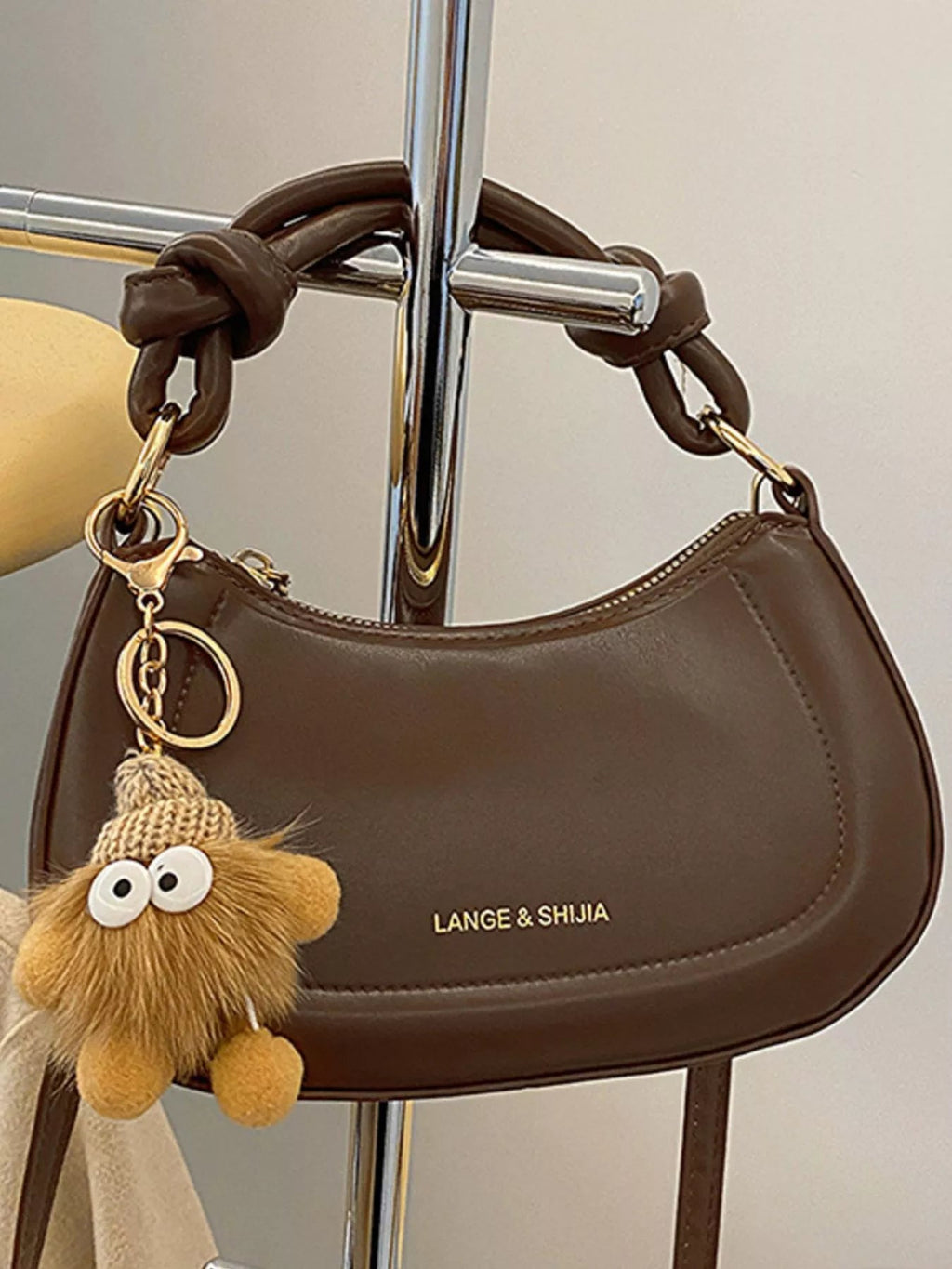 PU Leather Crossbody Bag - TheMomCo.