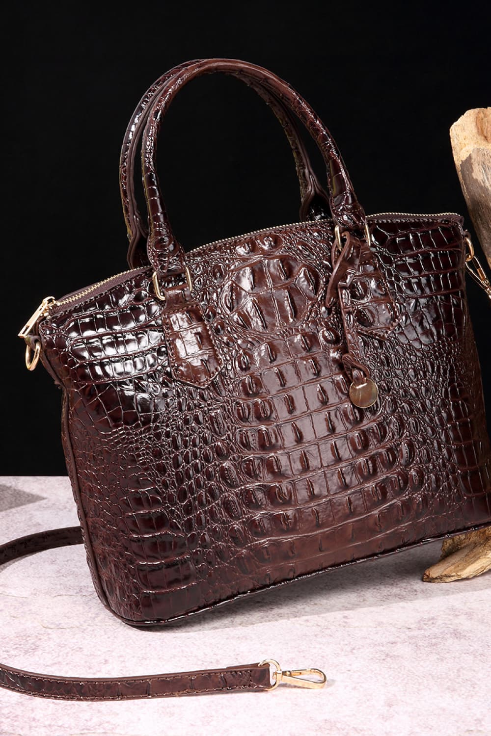 PU Leather Handbag - TheMomCo.