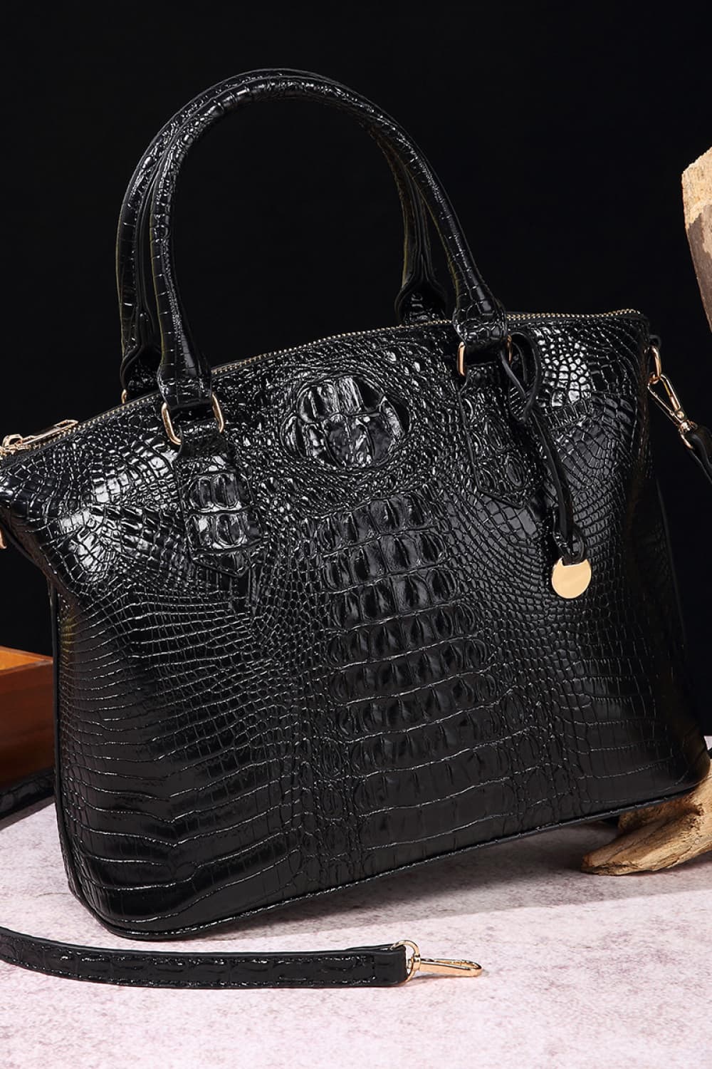 PU Leather Handbag - TheMomCo.
