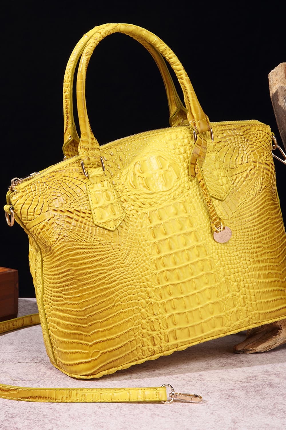 PU Leather Handbag - TheMomCo.