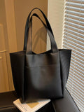 PU Leather Shoulder Bag - TheMomCo.