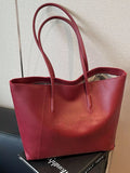 PU Leather Tote Bag - TheMomCo.