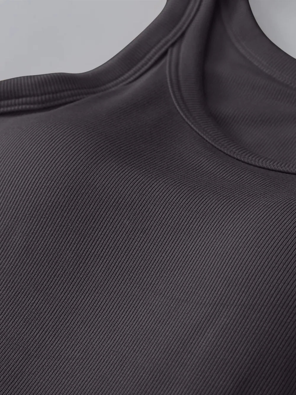 Round Neck Tank with Bra - TheMomCo.