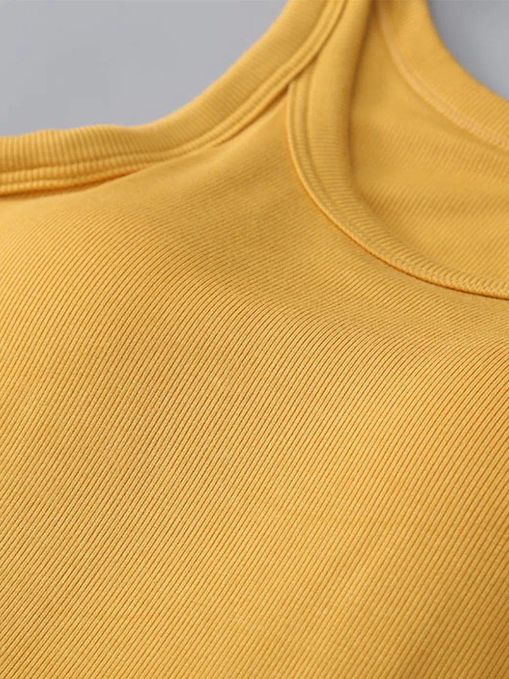 Round Neck Tank with Bra - TheMomCo.