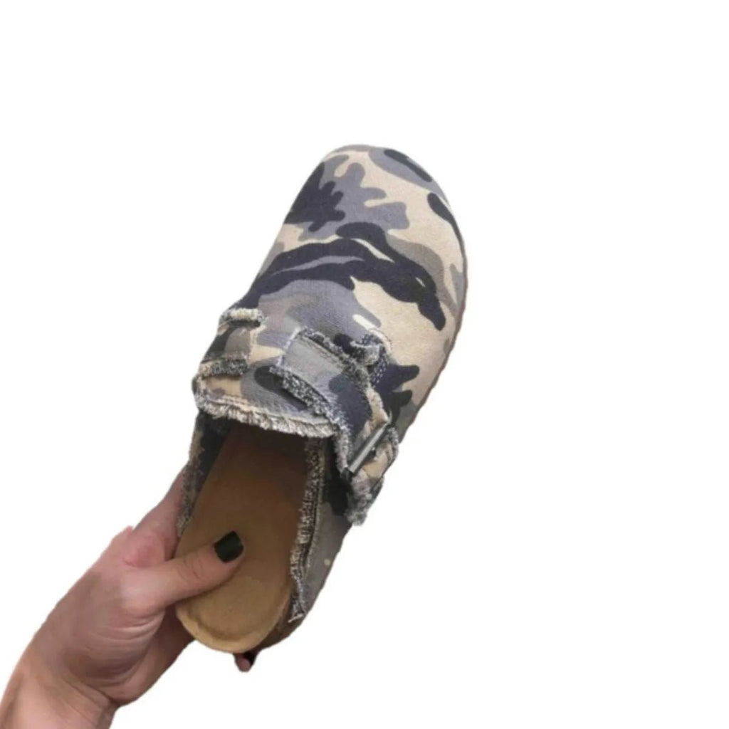 Round Toe Flats Loafers - TheMomCo.