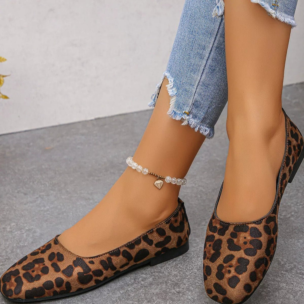 Round Toe Slip-Ons - TheMomCo.