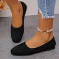 Round Toe Slip-Ons - TheMomCo.