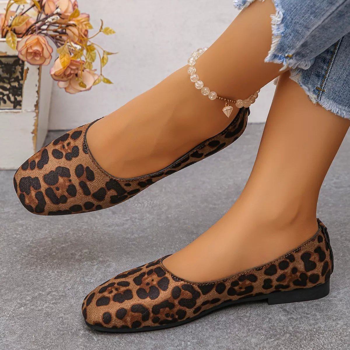 Round Toe Slip-Ons - TheMomCo.