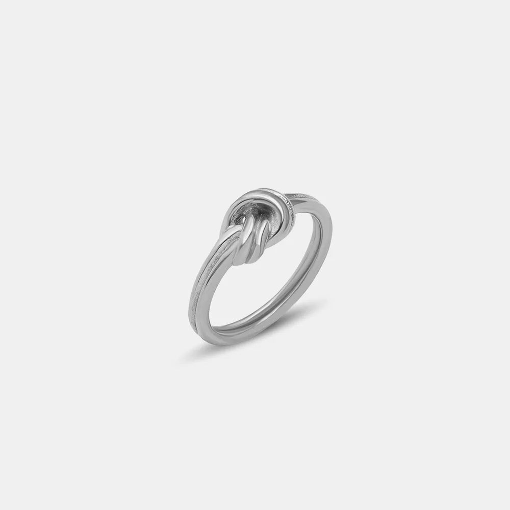 Titanium Steel Knot Ring - TheMomCo.