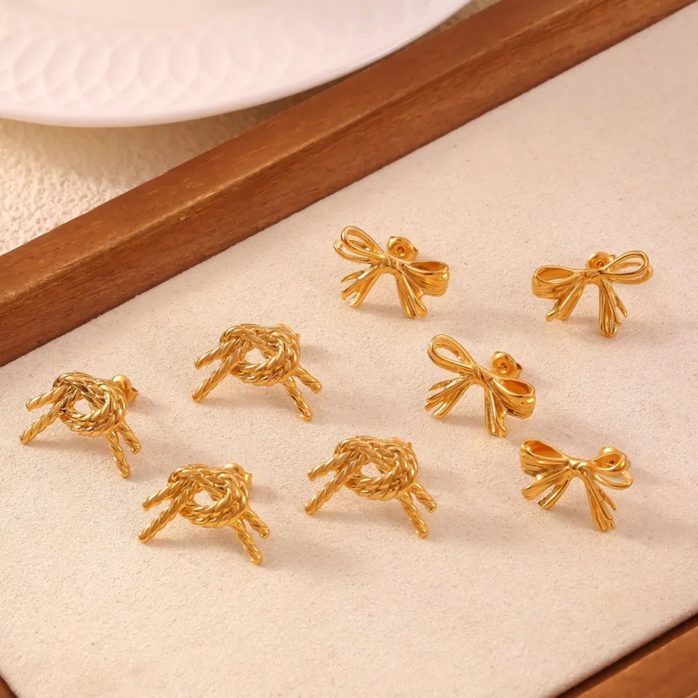 Titanium Steel Stud Earrings - TheMomCo.