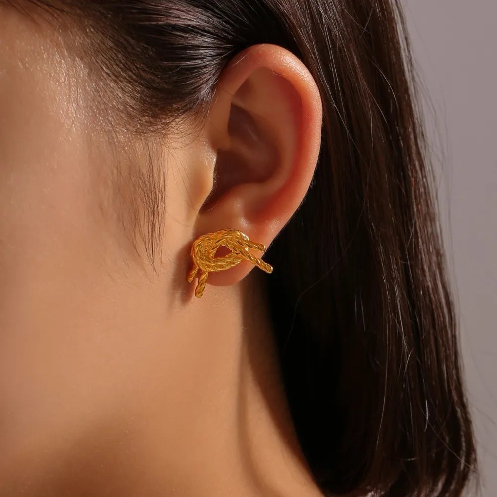 Titanium Steel Stud Earrings - TheMomCo.