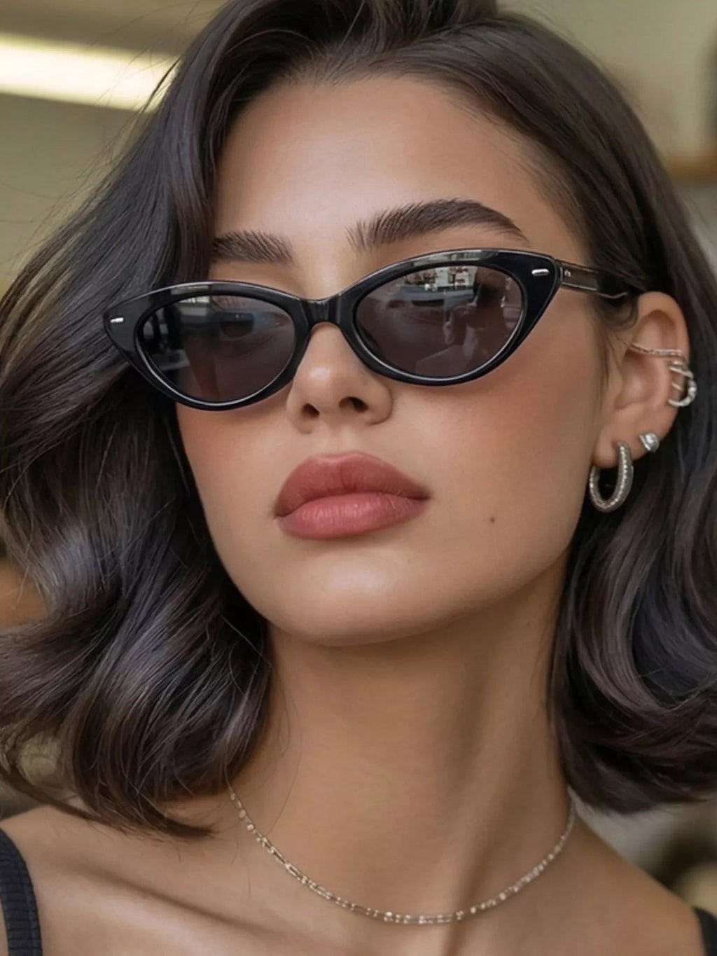 Vintage Cat-Eye Sunglasses - TheMomCo.