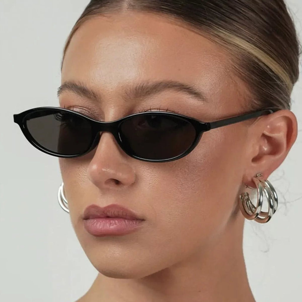 Vintage Oval Sunglasses - TheMomCo.