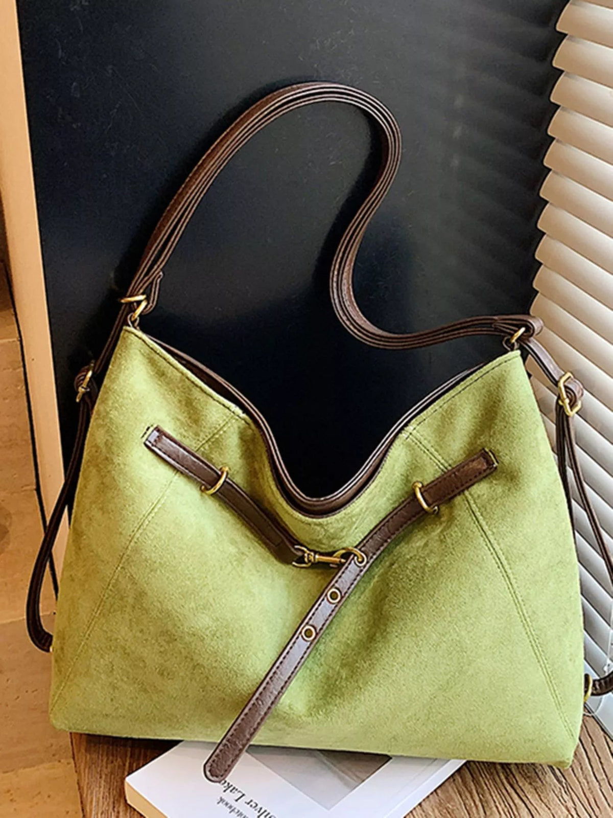 Vintage Suede Tote Bag - TheMomCo.